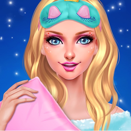 Winter PJ Party - BFF Sleepover Salon Games iOS App