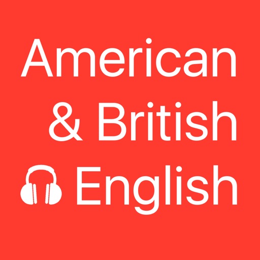 American & British English icon