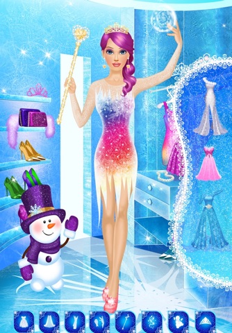 Ice Queen Makeover - Girls Makeup & Dress Up Games screenshot 4