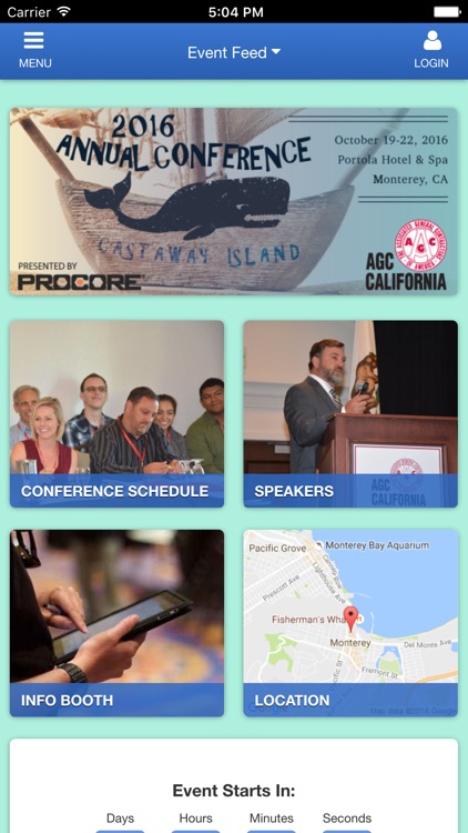 AGC of California Events App