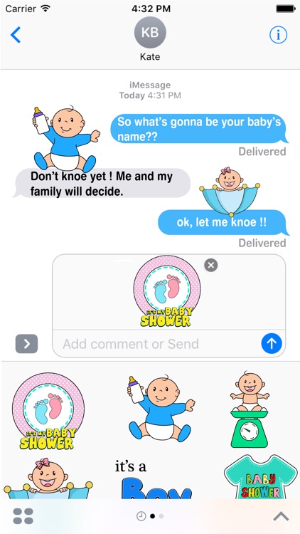 My First Steps - New Born Baby Stickers Pack