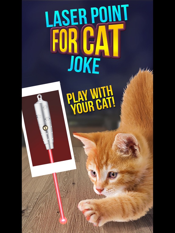 Лазер - Указка для Кота Шутка на iPad