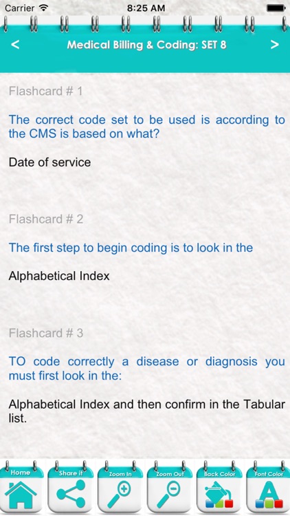 Medical Billing & Coding 5800 Flashcards Exam Quiz screenshot-3