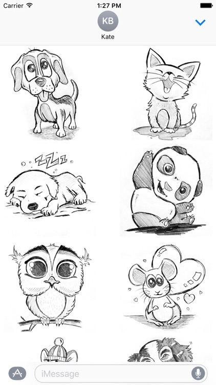 Cute Puppies Stickers for iMessage