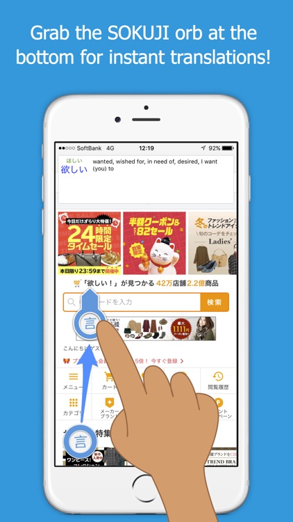 Sokuji: Japanese Dictionary Browser