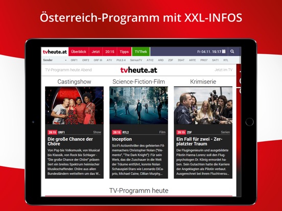 Télécharger Tv Now - Tvheute TV-Programm Pour IPhone / IPad Sur L'App ...