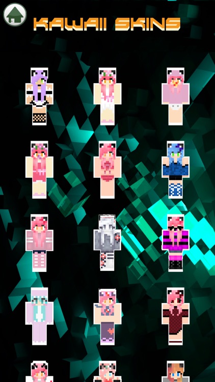 Kawaii Chan & Dante Couple Skins for Minecraft PE