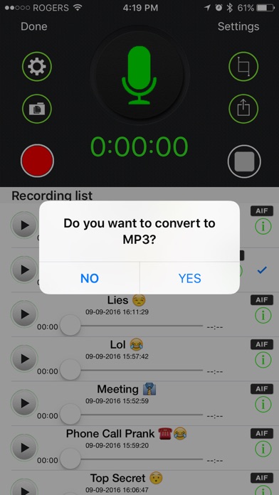 Automatic Voice Recorder Pro - AVR Record screenshot 4