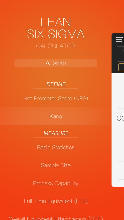 Lean Six Sigma Calculator