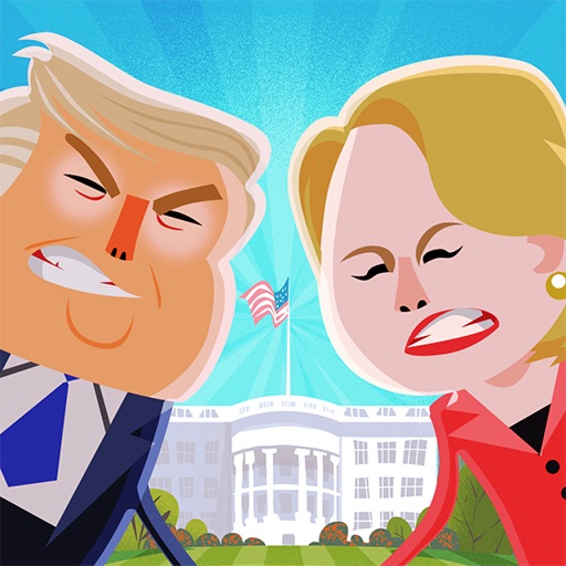 Candidate Crunch: Donald Trump vs Hillary Clinton vs Bernie - Funny Election Game iOS App