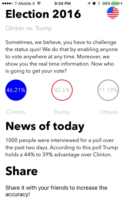 Election: vote for the presidency on the go