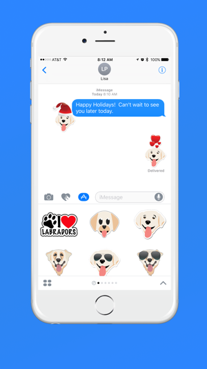 Labrador Retriever Emoji(圖1)-速報App