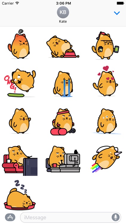 Nugget Cat Sticker Pack