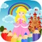 Princess Coloring Book HD - Fun Kids Drawing that helps to learn about painting with colored princess pole colors are available in full color