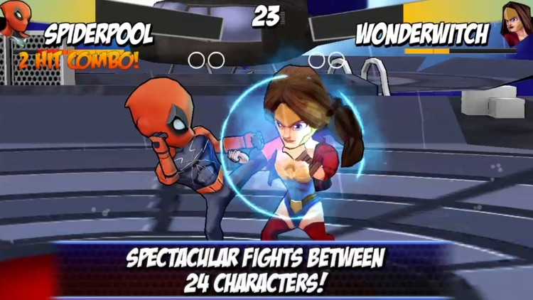 Superhero free fighting games avengers battle screenshot-0