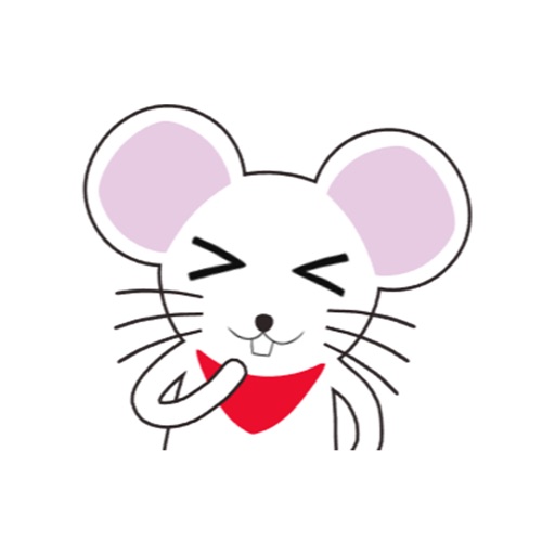 White Mouse Animated Stickers by VICTOR VERDU