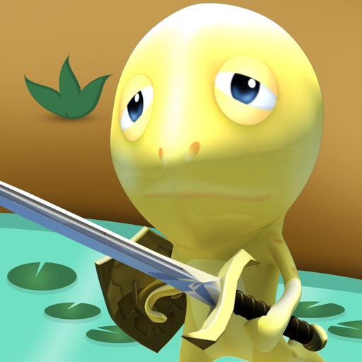 Crazy Battle Frog Warrior - sword fight icon