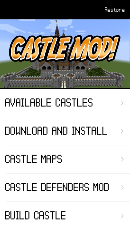 CASTLE MOD FREE for Minecraft PC Pocket Guide Edition screenshot-4