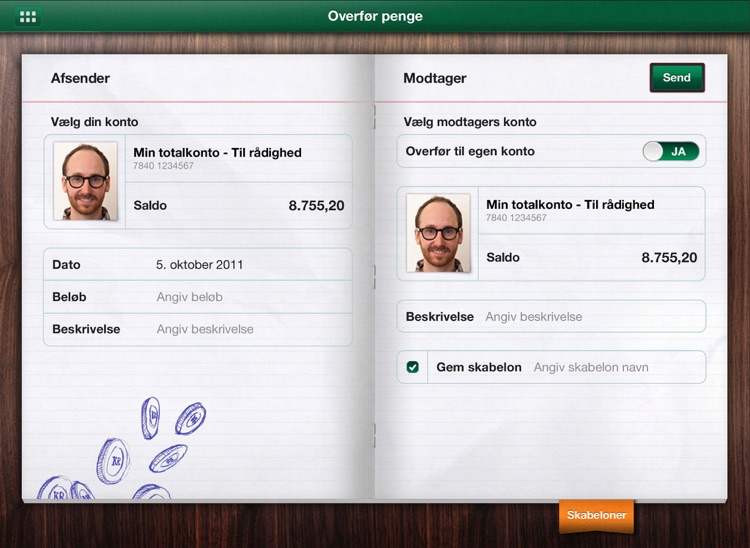 Jyske Mobilbank - til iPad screenshot-4