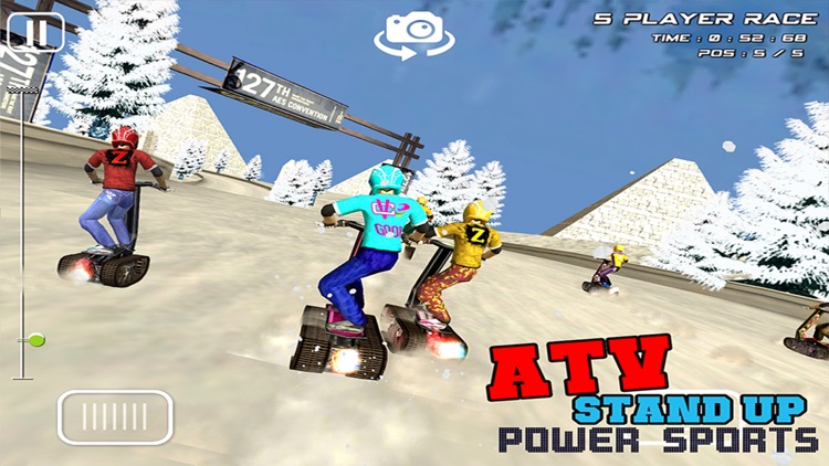 ATV STAND UP POWER SPORTS - DIRT BIKE RACING GAME screenshot-3