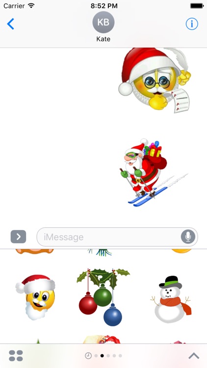 Christmas Collection Stickers for iMessage screenshot-3