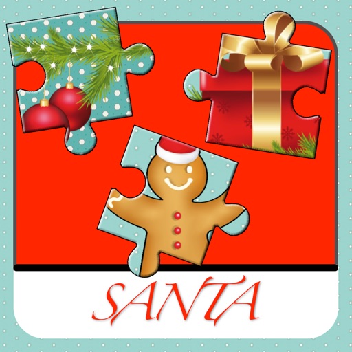 Santa Claus Puzzle - Cute Christmas - Free icon