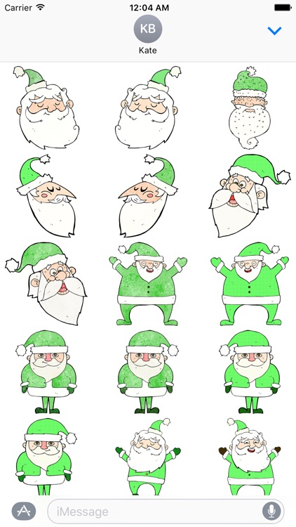 Green Santa! The DoodleBomb Collection