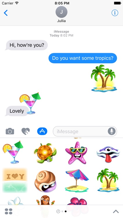 Tropic Stickers