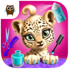 Jungle Animal Hair Salon - Wild Makeover