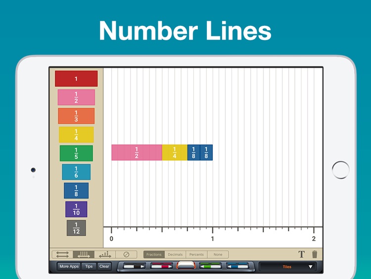 Fraction Tiles Manipulative screenshot-3