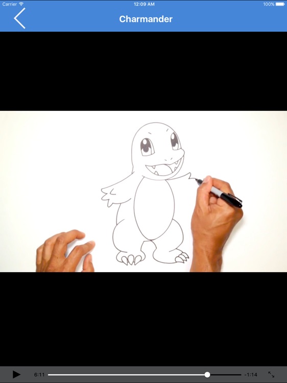 How to Draw Characters for Pokemon - iPad Version