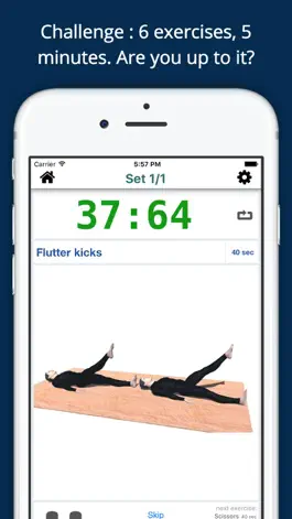 Game screenshot Abs Challenge Workout Free - Build muscles mod apk