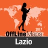 Lazio Offline Map and Travel Trip Guide