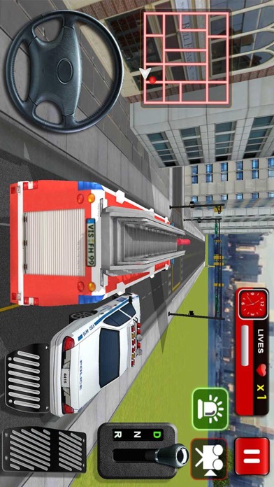 911レスキュー消防車の3Dシミュレータ2017のスクリーンショット3 911レスキュー消防車の3Dシミュレータ2017のスクリーンショット3