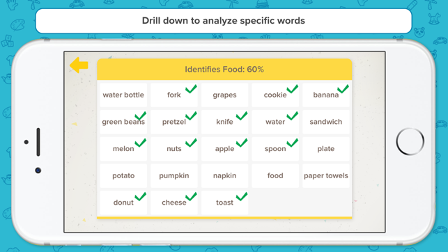 First Words Checklist - Vocab Assessment for Pre-K(圖3)-速報App