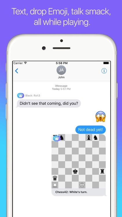 Chess42 - Chess for iMessage