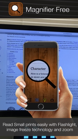 Magnifier Free - Digital Magnifying Glass(圖3)-速報App