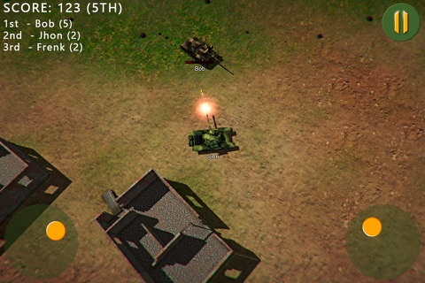 Tanks Online io Blitz War 3D Full screenshot 2