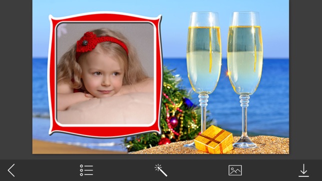 Xmas Picture Frame & Instant Photo frame Maker(圖4)-速報App