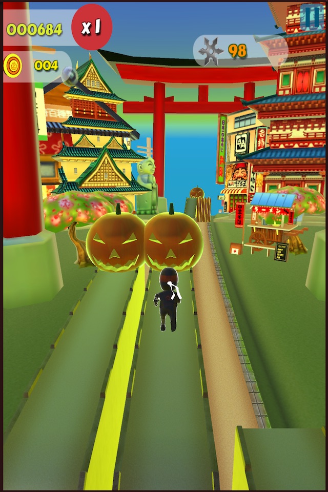 Ninja Baby Run - Fun Free Endless Runner Action Game! screenshot 2