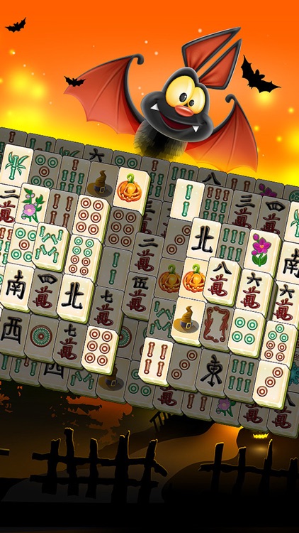 Halloween Mahjong - Spooky Pumpkin Puzzle Deluxe screenshot-4