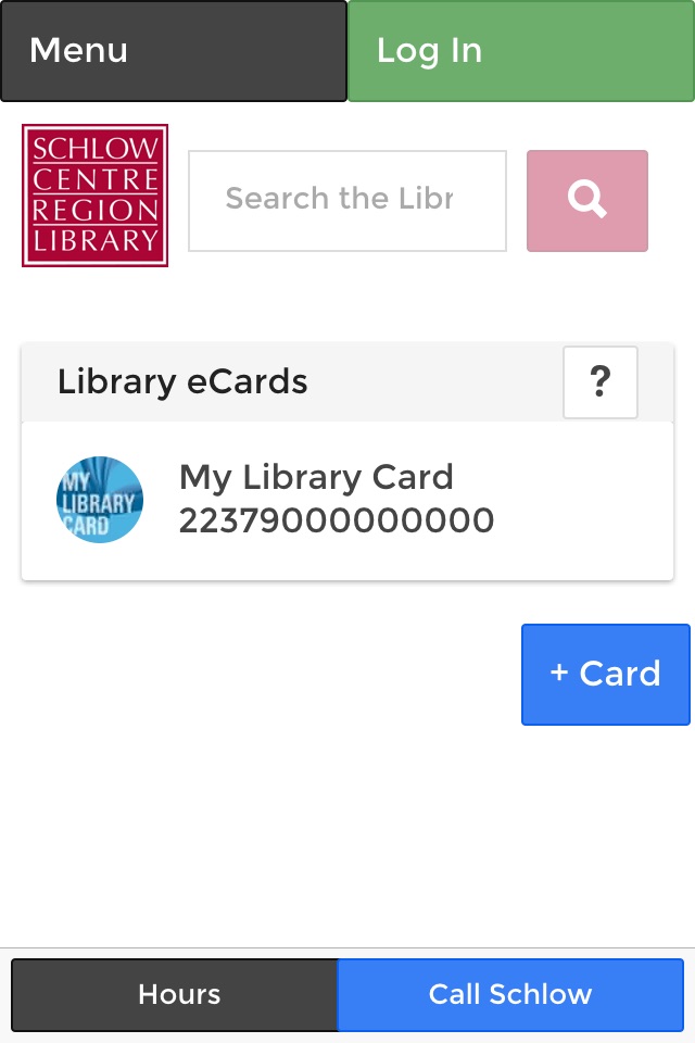 My Library Card screenshot 2
