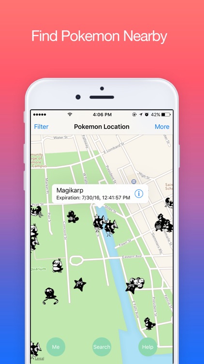 Poke Notify - Browse Nearby Location on the Map for Pokemon GO screenshot-3