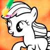Pony Coloring Fun Pro for Little Toddlers