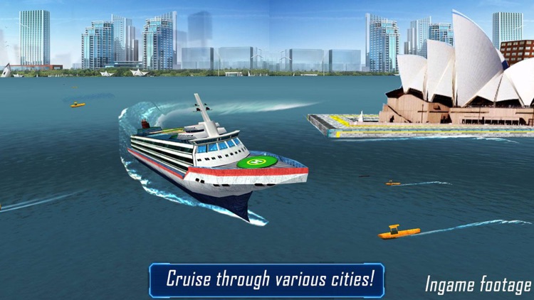 Ship Simulator 2016. My Yacht Sim The Cruise Harbor Master Captain screenshot-4