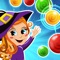 Awesome and addicting bubble popping fun in this puzzle game