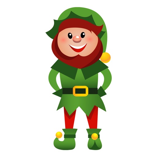 Elf - Christmas Stickers for iMessage iOS App