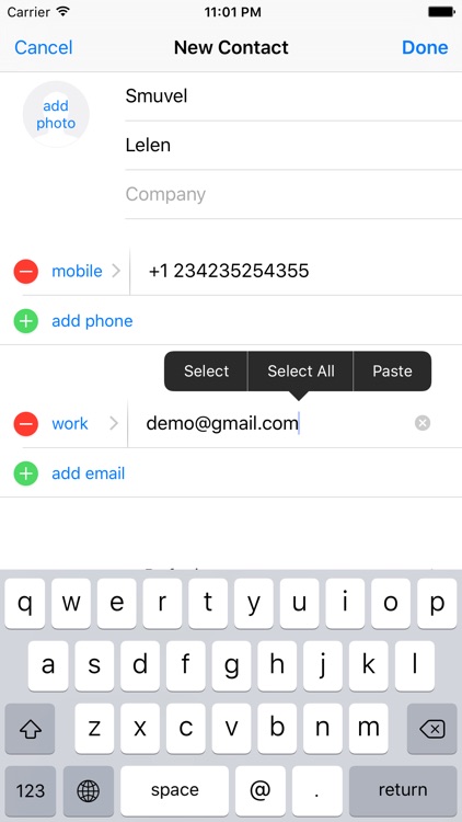Biz Card Scanner screenshot-3