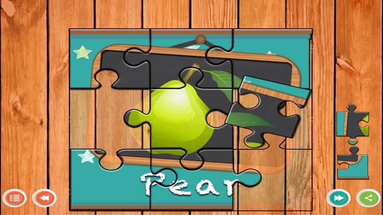 Fruit Puzzle Pre School Kids screenshot-4