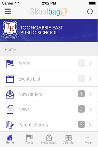 Toongabbie East Public School - Skoolbag screenshot 2